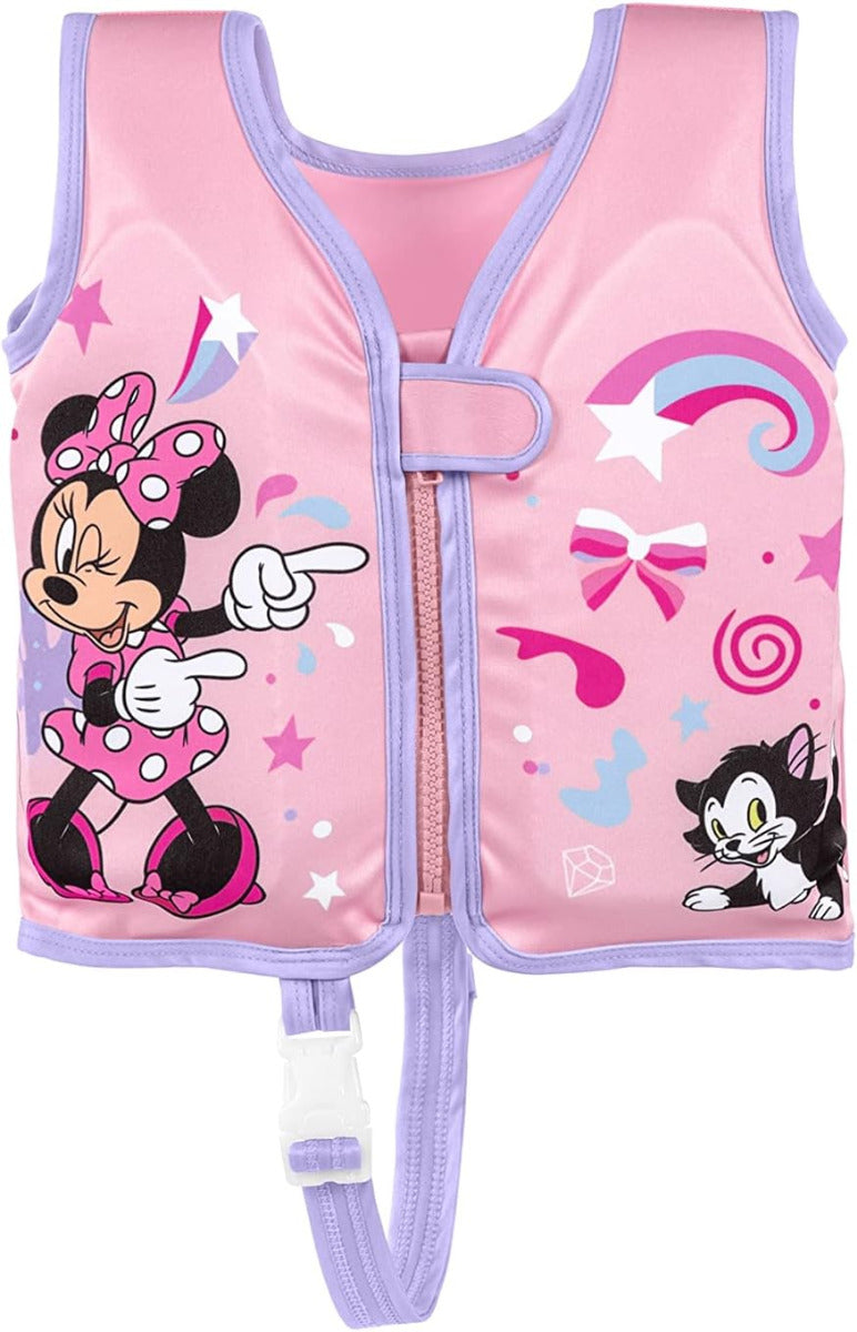 Buy Bestway Disney Junior Minnie Fabric Swim Vest Meduim -Large | Yallatoys.com