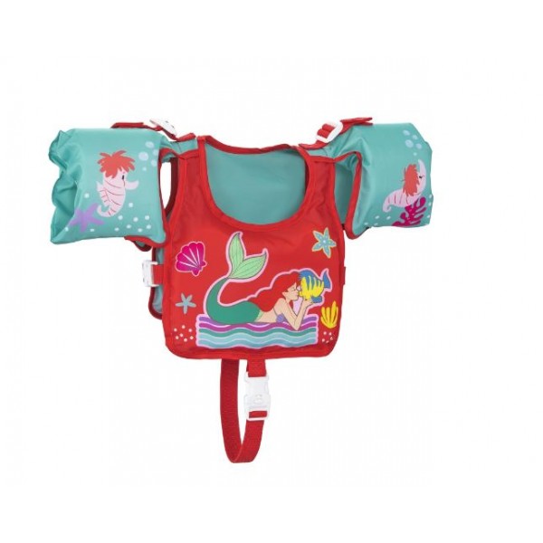Buy Bestway Disney Little Mermaid Swim Pal Swim Vest with Armbands | Yallatoys.com