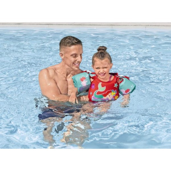Buy Bestway Disney Little Mermaid Swim Pal Swim Vest with Armbands | Yallatoys.com
