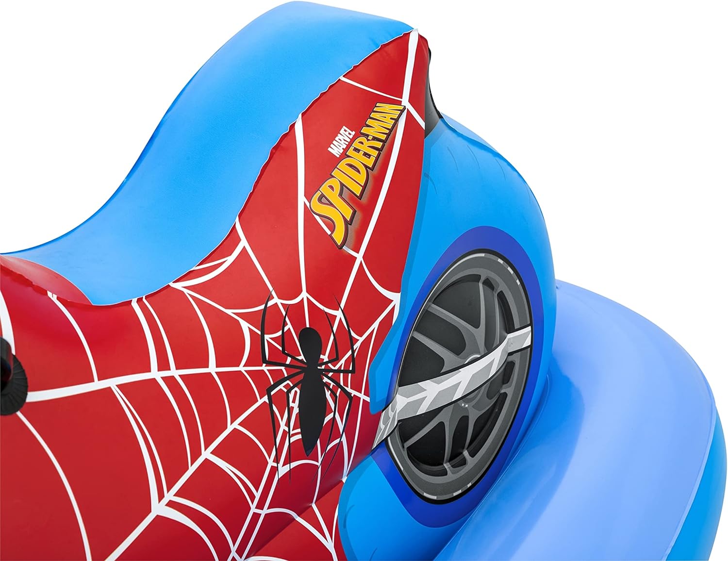 Buy Bestway Spider-Man Sporty Motorcycle Ride-On Float | Yallatoys.com