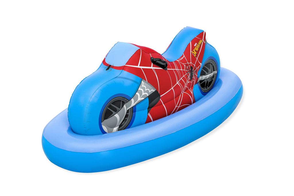 Buy Bestway Spider-Man Sporty Motorcycle Ride-On Float | Yallatoys.com