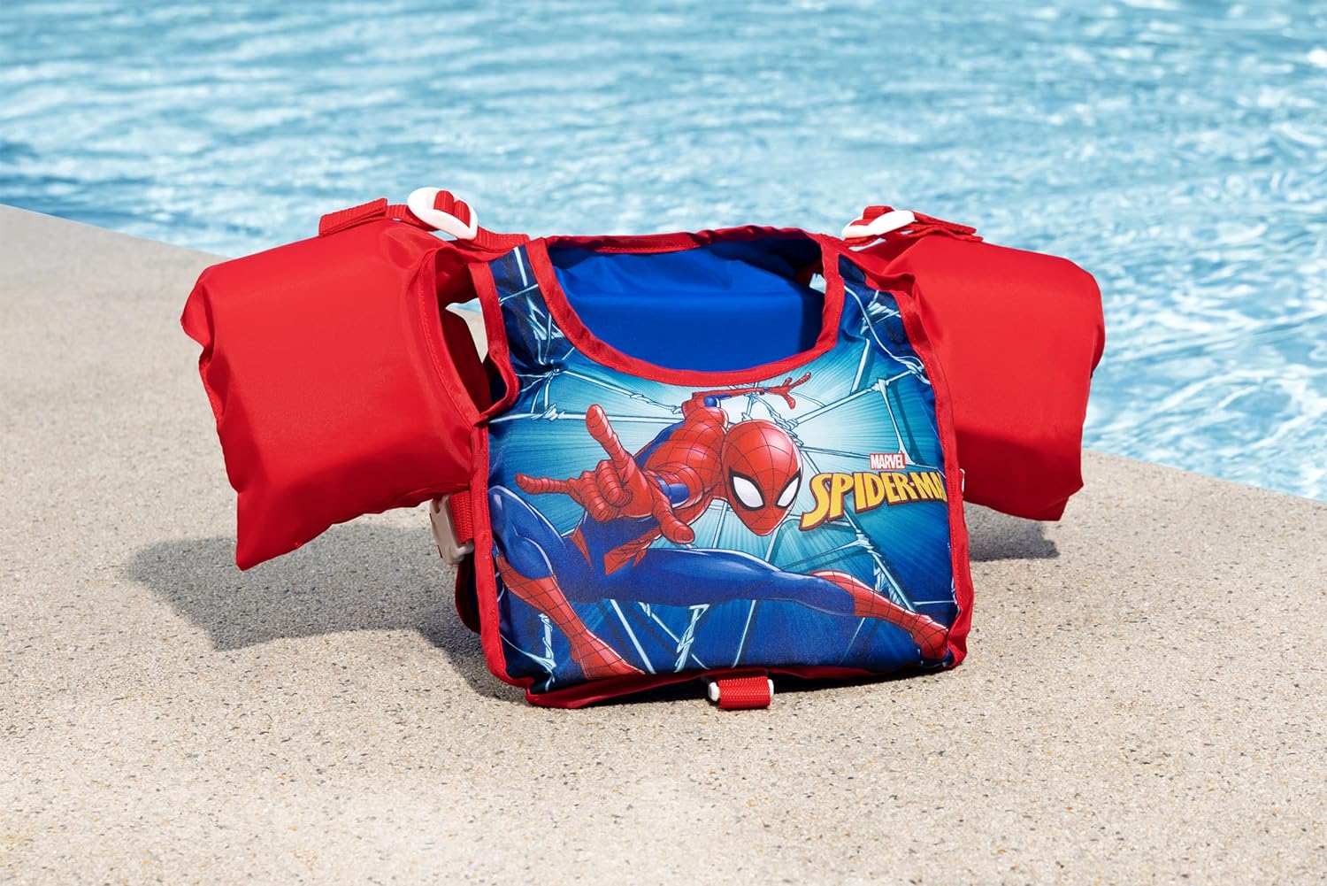 Buy Bestway Spider-Man Swim Pal Swim Vest with Armbands | Yallatoys.com