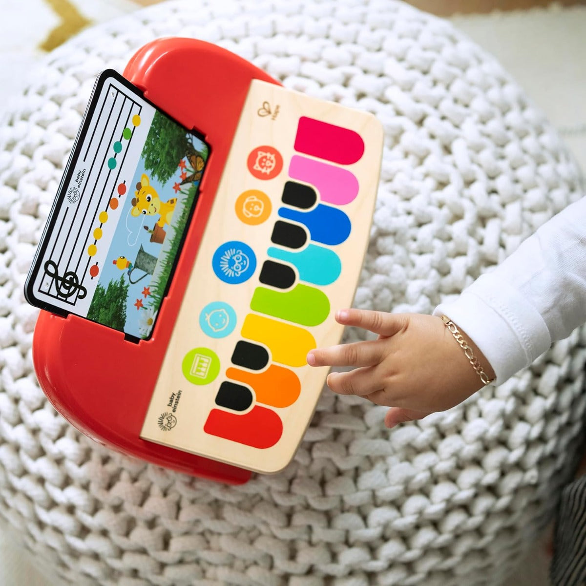 Buy Baby Einstein Cals First Melodies Magic Touch Piano Wooden Musical Baby Toy | Yallatoys.com