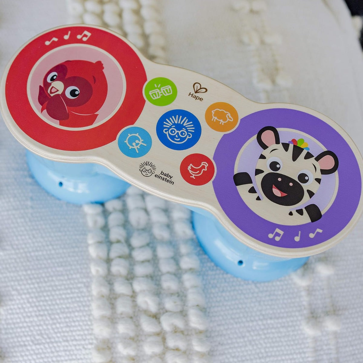 Buy Baby Einstein Upbeat Tunes Magic Touch Wooden Drum Musical Toy | Yallatoys.com