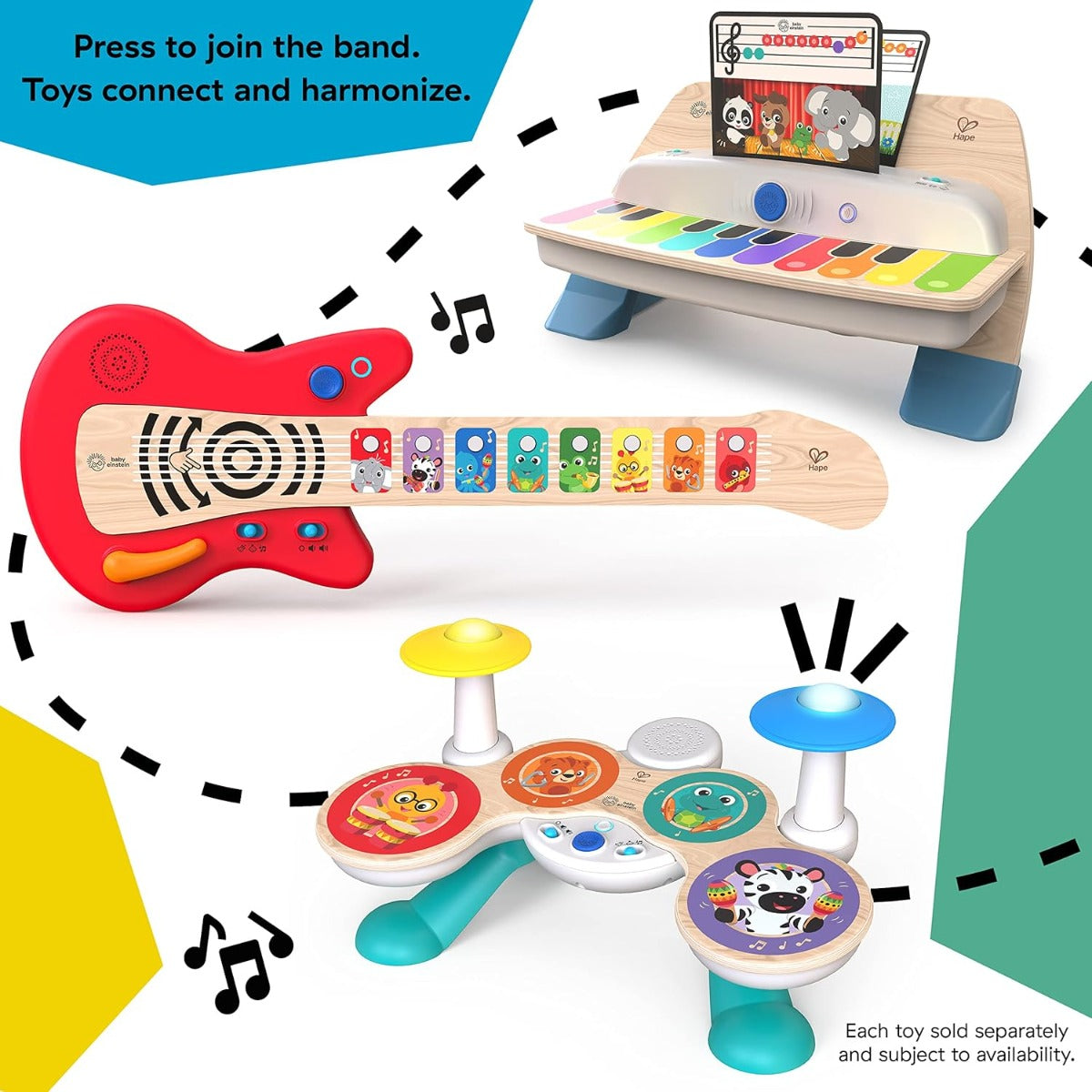 Buy Baby Einstein Hape Connected Guitar | Yallatoys.com