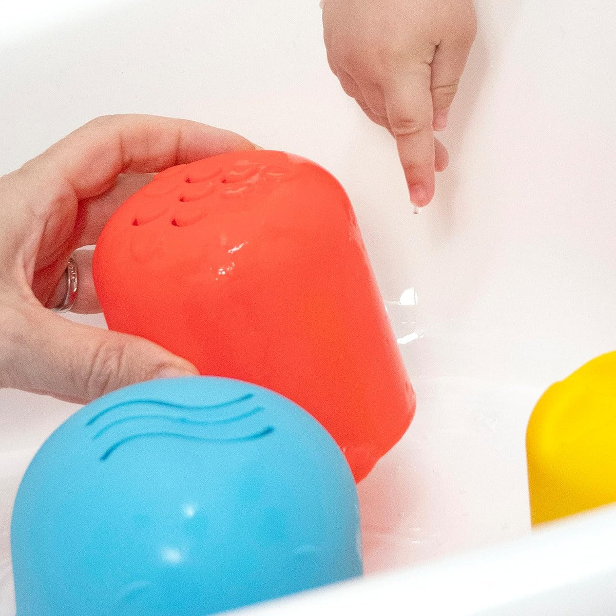 Buy Baby Einstein Ocean Explorers Opuss Stack And Stream Sensory Stacking Cups | Yallatoys.com