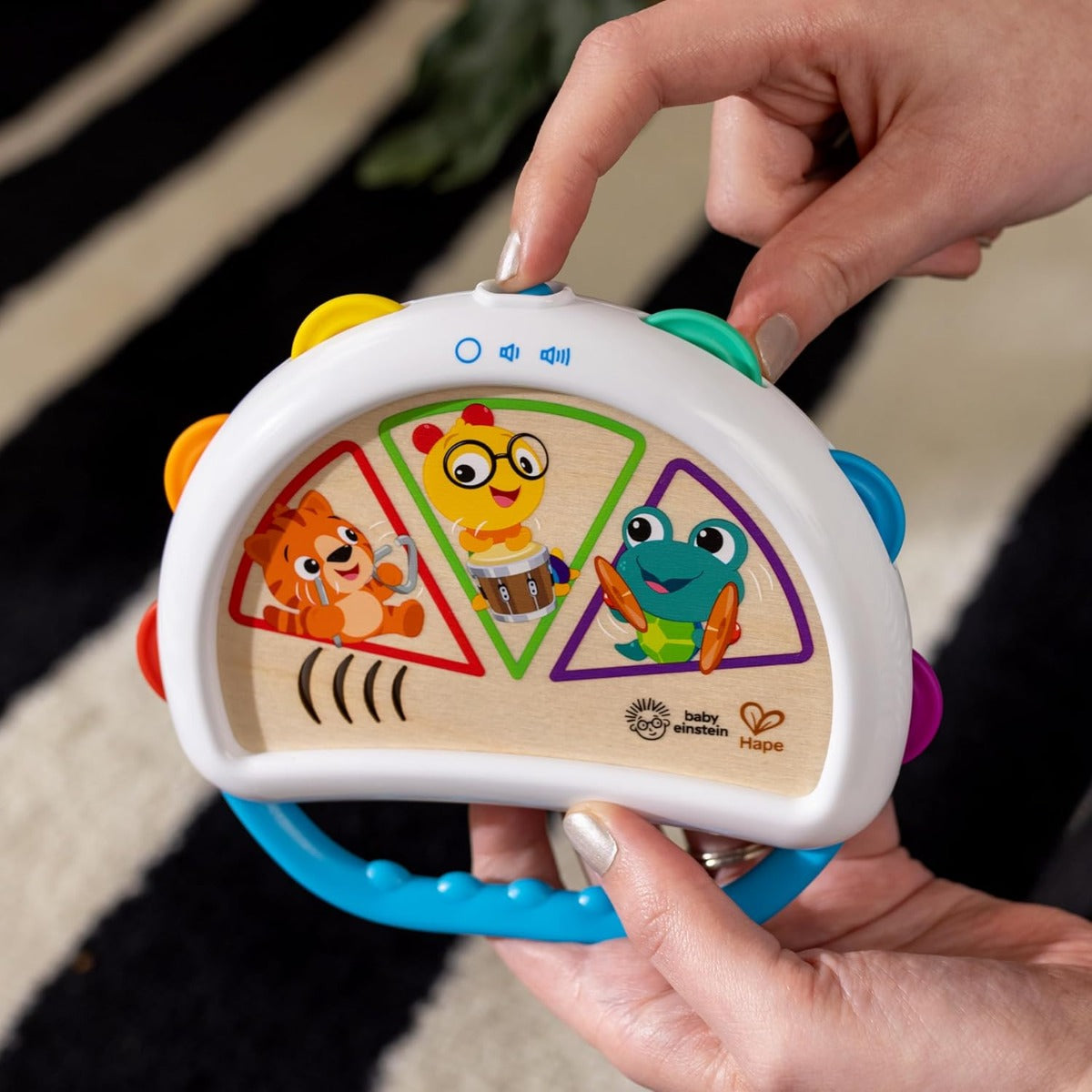 Buy Baby Einstein Hape Tap And Shake Magic Touch Tambourine | Yallatoys.com