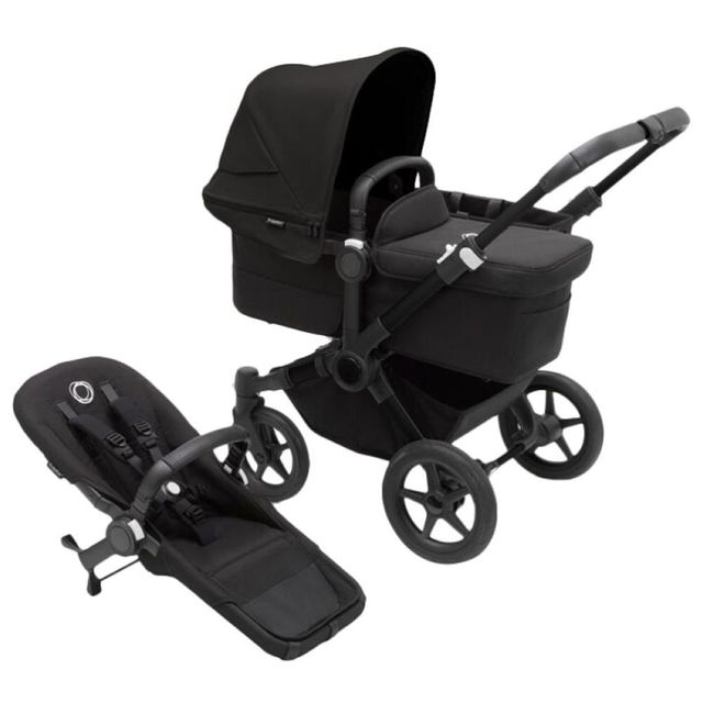 Bugaboo Donkey 5 Mono Complete Travel System Black With Midnight Black Bugaboo Yallatoys