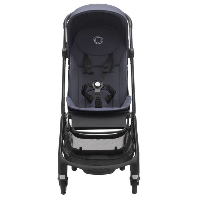 Bugaboo Butterfly Complete Stroller Black With Stormy Blue Bugaboo Yallatoys