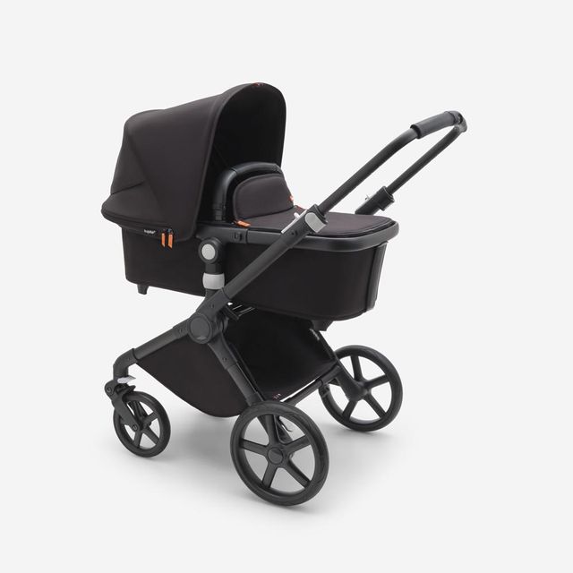 Bugaboo Fox Cub Complete Stroller Black With Midnight Black Bugaboo Yallatoys