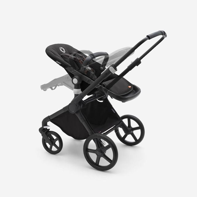 Bugaboo Fox Cub Complete Stroller Black With Midnight Black Bugaboo Yallatoys