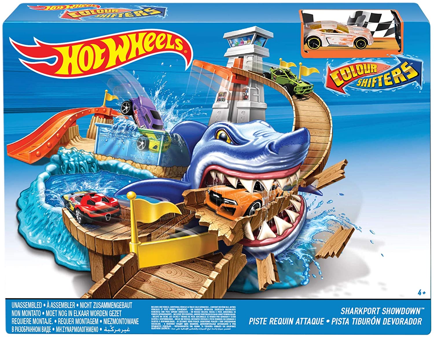 Buy Hot Wheels Color Shifters Sharkport Showdown | Yallatoys.com