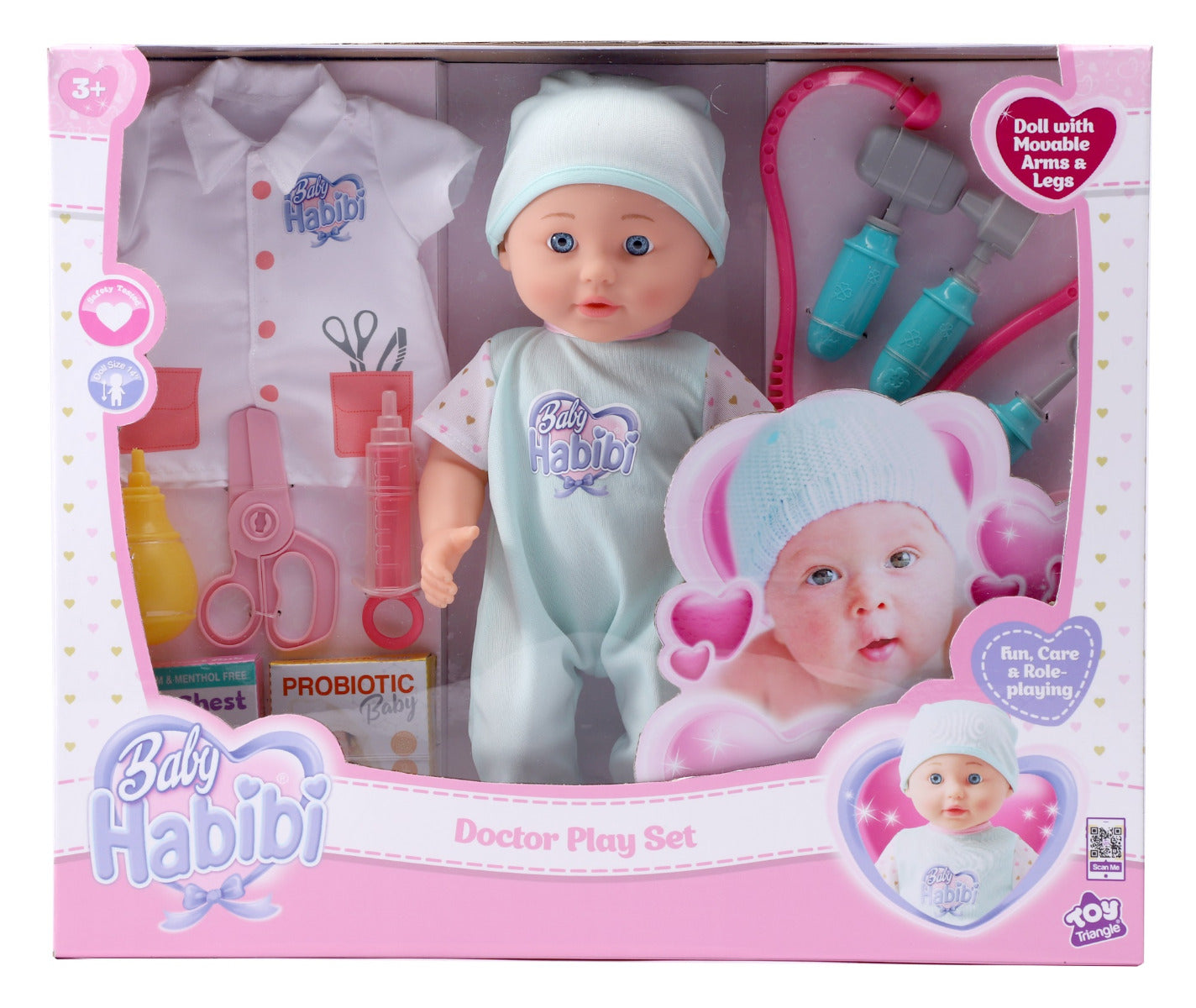 Buy Baby Habibi Doll Doctor Play Set 14inch | Yallatoys.com