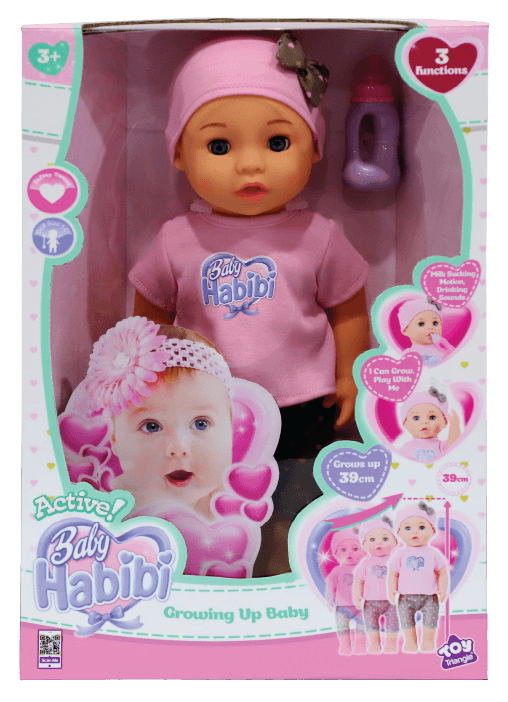 Buy Baby Habibi Doll Growing Up Baby 14inch | Yallatoys.com
