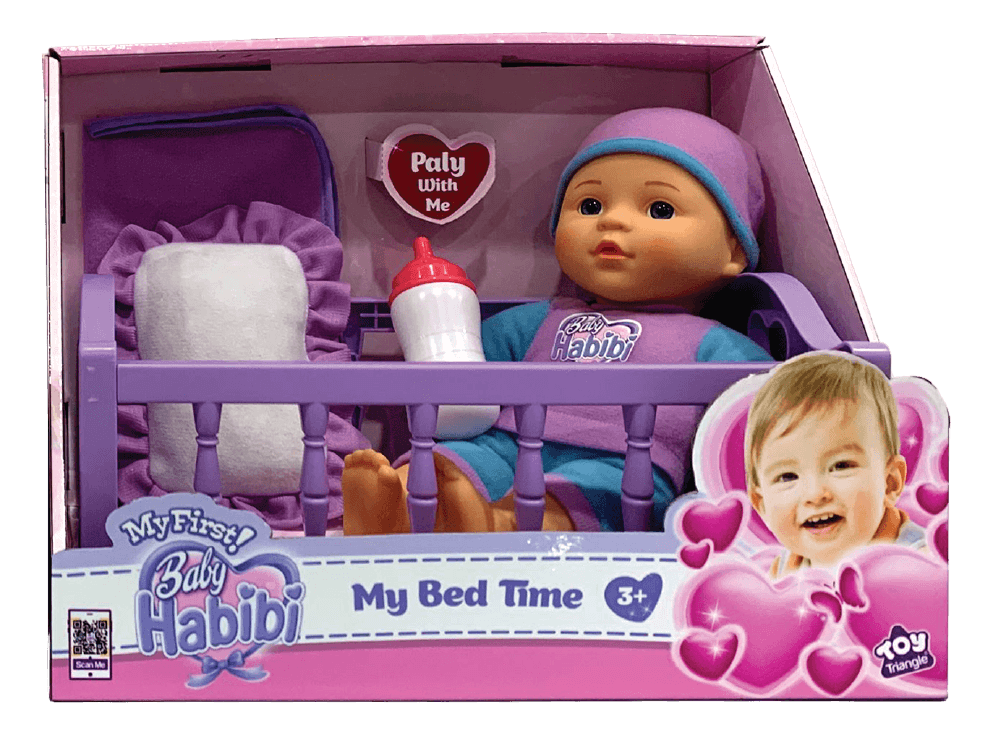 Buy Baby Habibi Doll My Bed Time 10inch (Sold Separately Subjected To Availability) | Yallatoys.com
