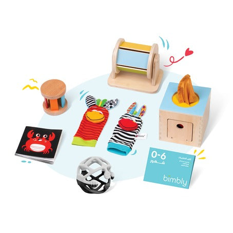 Buy Bimbly Montessori Box The Awakening Of Senses (0-6 Months) | Yallatoys.com