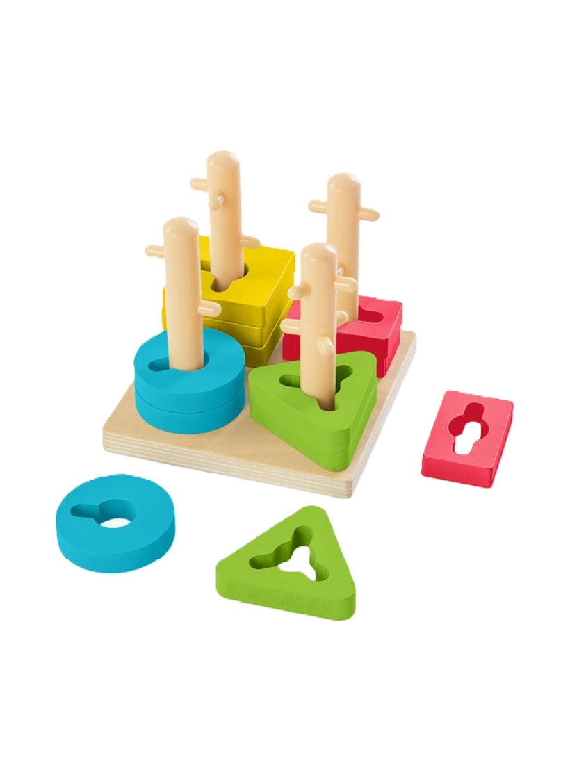 Buy Bimbly 13 Piece Shape Sorter Game | Yallatoys.com