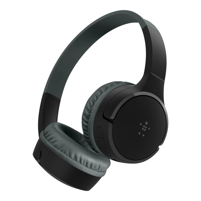 Buy Belkin SoundForm Mini Wireless On Ear Headphones for Kids Black | Yallatoys.com