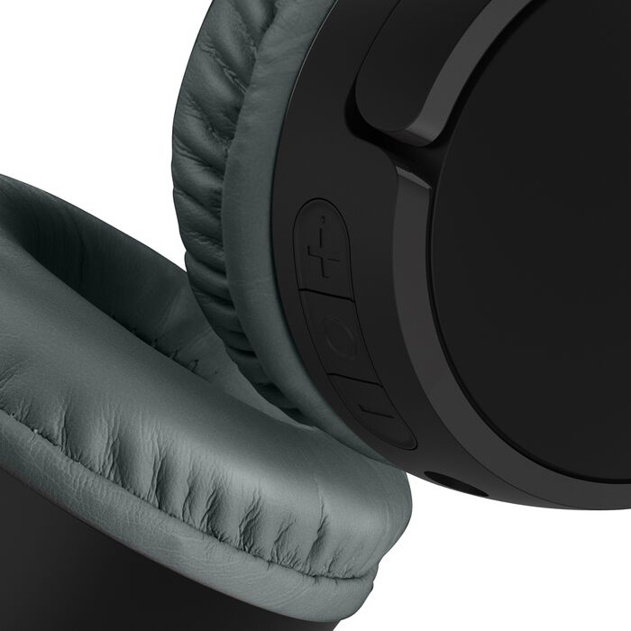 Buy Belkin SoundForm Mini Wireless On Ear Headphones for Kids Black | Yallatoys.com