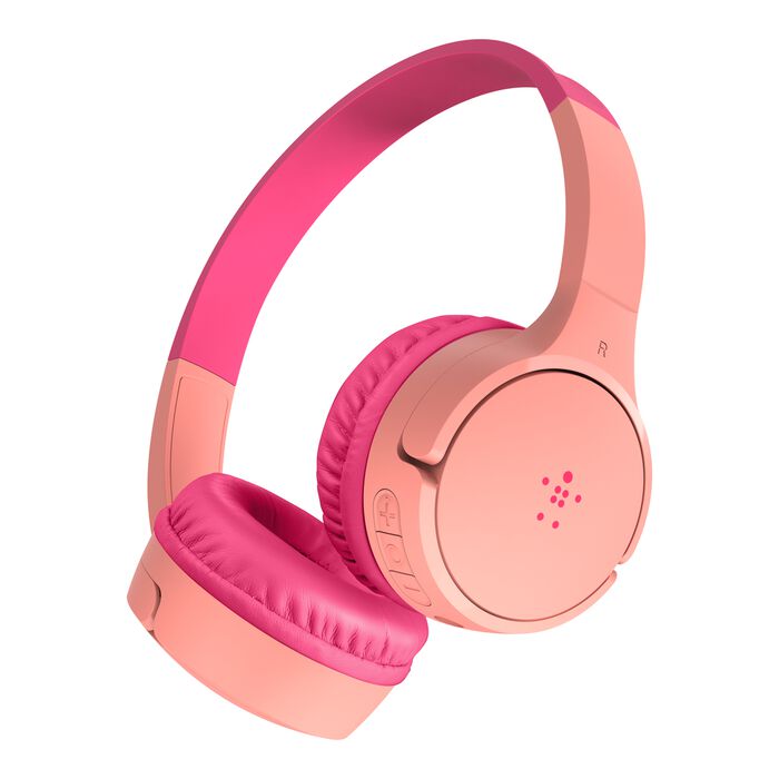 Buy Belkin SoundForm Mini Wireless On Ear Headphones for Kids Pink | Yallatoys.com
