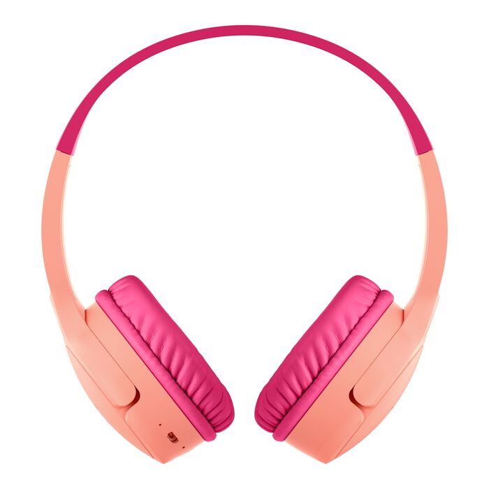Buy Belkin SoundForm Mini Wireless On Ear Headphones for Kids Pink | Yallatoys.com