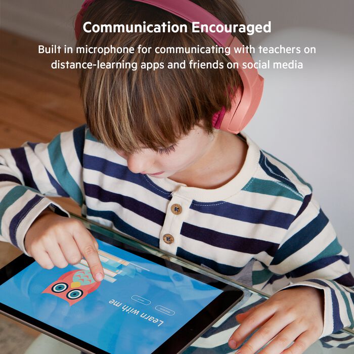 Buy Belkin SoundForm Mini Wireless On Ear Headphones for Kids Pink | Yallatoys.com