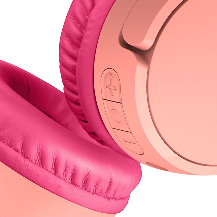Buy Belkin SoundForm Mini Wireless On Ear Headphones for Kids Pink | Yallatoys.com