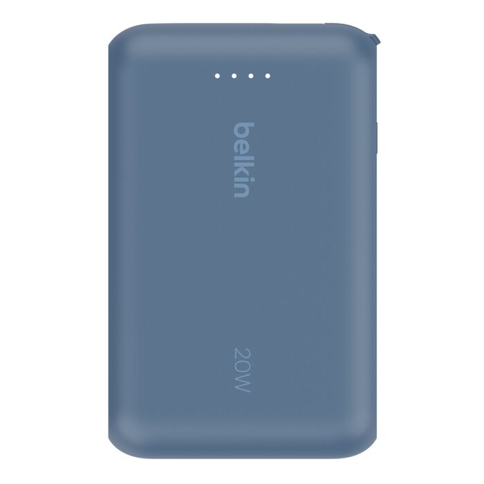 Buy BoostCharge Power Bank 10K with Integrated Cable Blue | Yallatoys.com