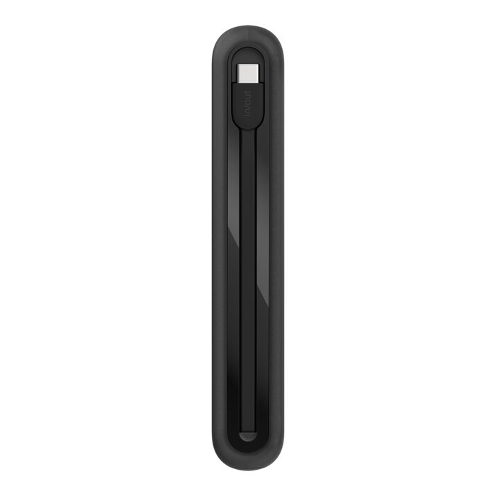 Buy BoostCharge Power Bank 20K with Integrated Cable Black | Yallatoys.com