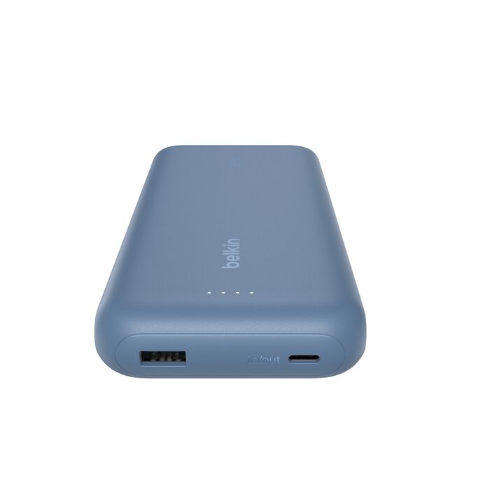 Buy BoostCharge Power Bank 20K with Integrated Cable Blue | Yallatoys.com