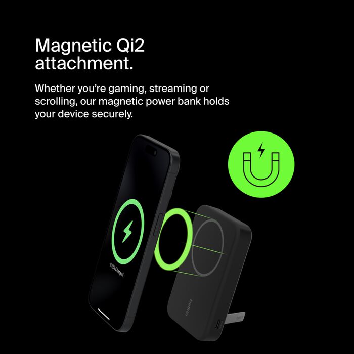 Buy Belkin Magnetic Power Bank with Qi2 15W 8K | Yallatoys.com