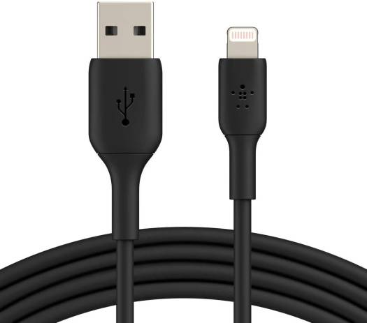 Buy Belkin PVC Lightning To USB A Cable 1M Black | Yallatoys.com