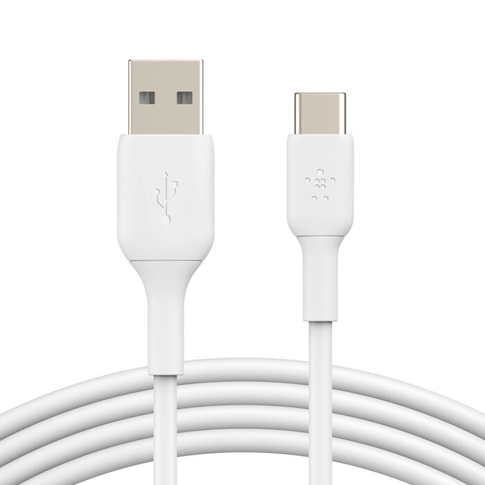 Buy Belkin BoostCharge USB-C to USB-A Cable 1M White | Yallatoys.com