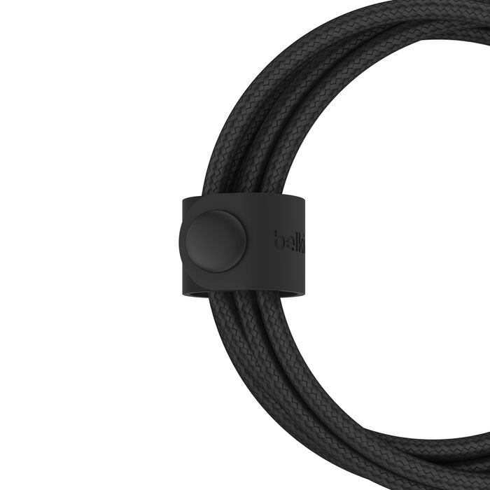 Buy Belkin BoostCharge 2-in-1 Cable with USB-C and Lightning Connector Black | Yallatoys.com