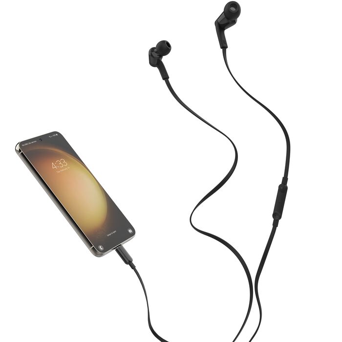Buy Belkin Wired Earbuds with USB-C Connector Black | Yallatoys.com