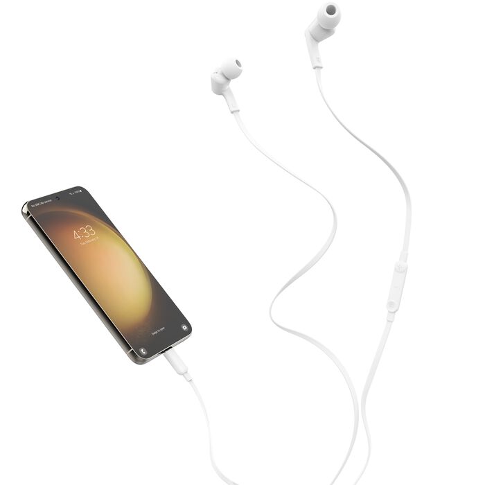 Buy Belkin Wired Earbuds with USB-C Connector White | Yallatoys.com
