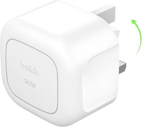 Buy Belkin BoostCharge Compact USB-C Wall Charger 30W | Yallatoys.com