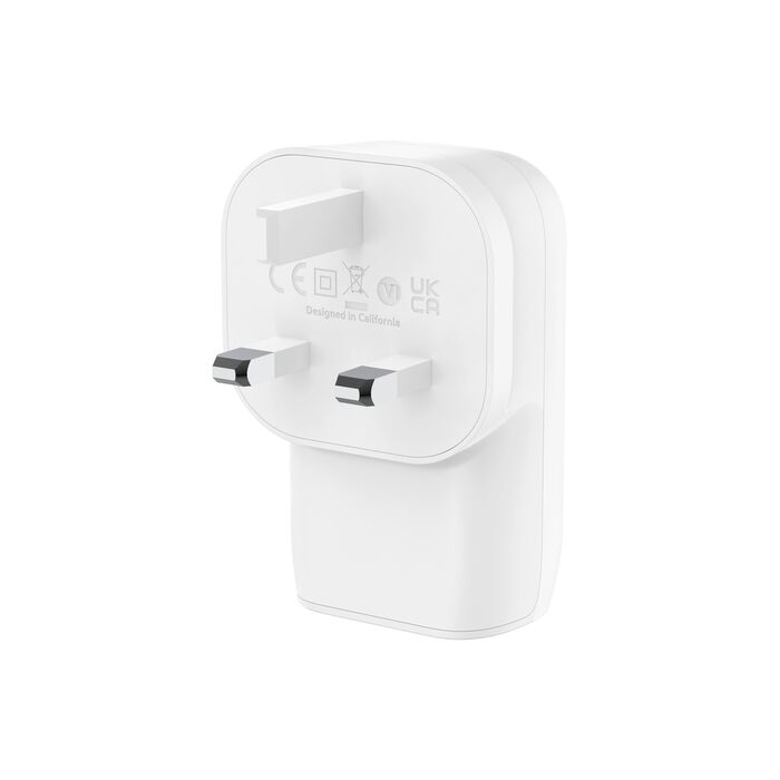 Buy Belkin 67W Wall Charger Pd 3 USB-C with 2M Cable White | Yallatoys.com
