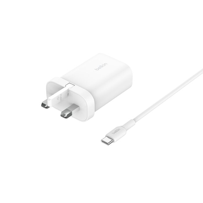 Buy Belkin BoostCharge 3-in-1 Magnetic Foldable Wireless Charger with Qi2 15W White | Yallatoys.com