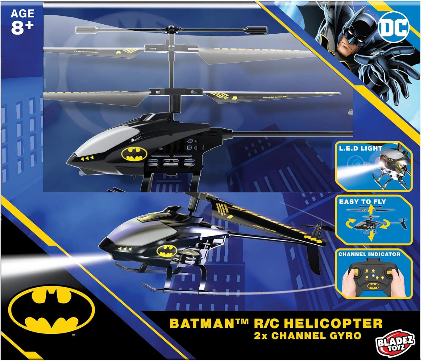 Buy Bladez RC Batman Gyro 2ch Helicopter | Yallatoys.com
