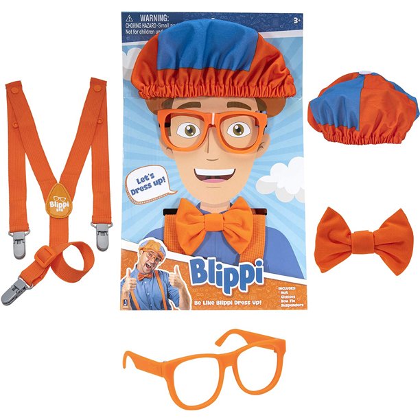 Buy Blippi Be Like Blippi Dress Up Role Play Set | Yallatoys.com
