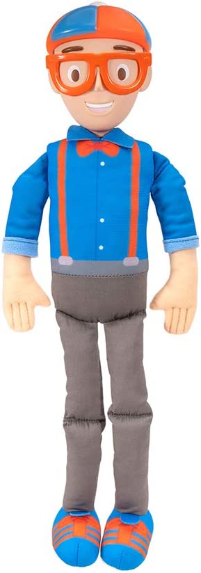 Buy Blippi Bendable Plush Doll 16inch Tall SFX Squeeze The Belly to Hear Classic catchphrases Fun | Yallatoys.com