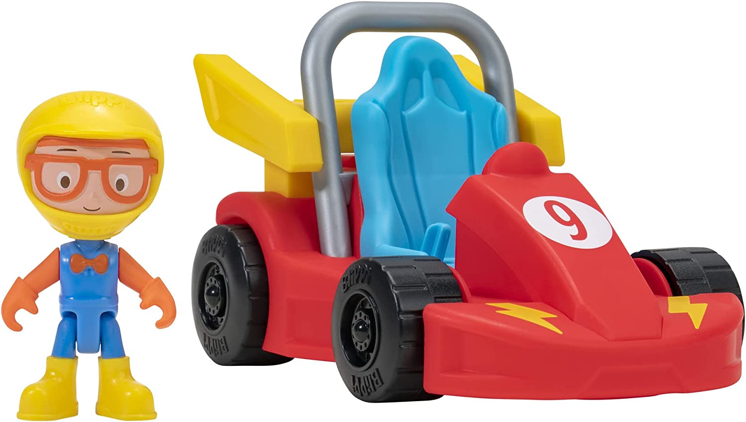 Buy Blippi Go Kart Racer Pull Back Vehicle With Racer Figure | Yallatoys.com