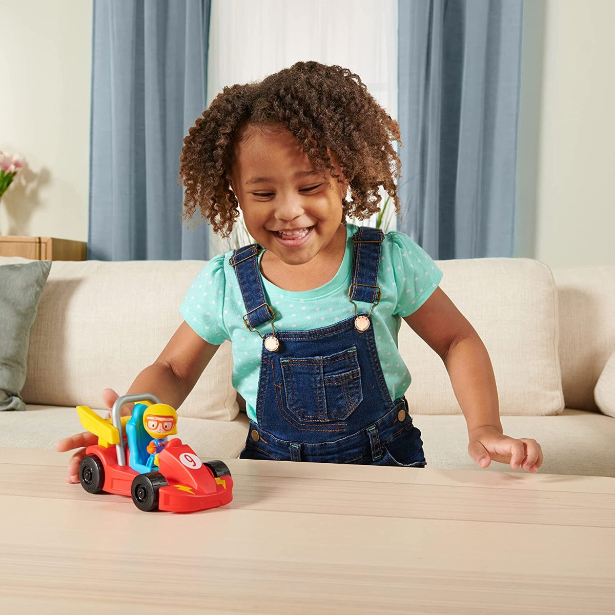 Buy Blippi Go Kart Racer Pull Back Vehicle With Racer Figure | Yallatoys.com