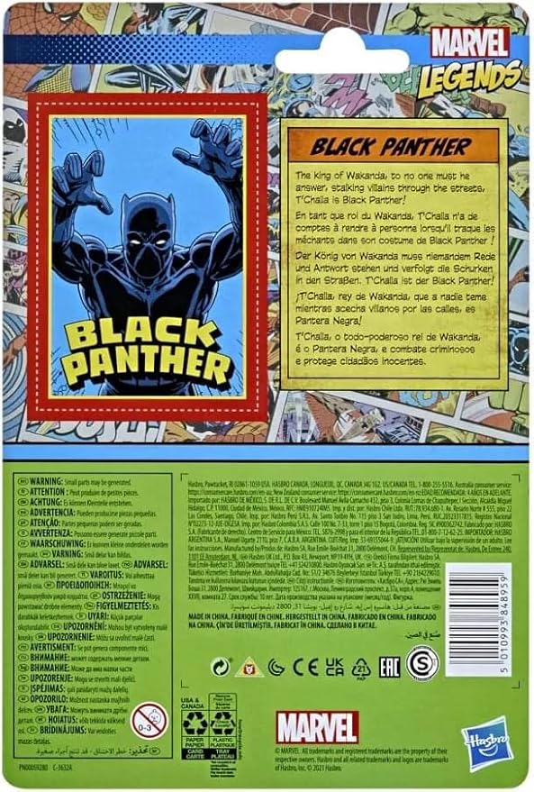 Buy Marvel 3.75 In Vl Figure Black Panther | Yallatoys.com
