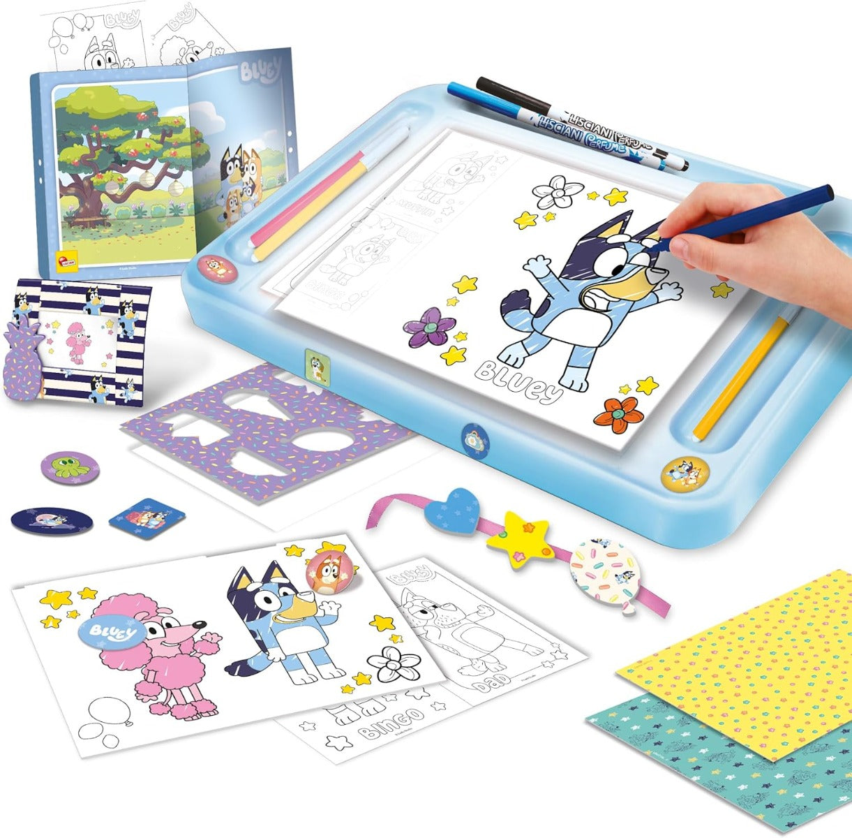 Buy Bluey Drawing School With Light Table | Yallatoys.com