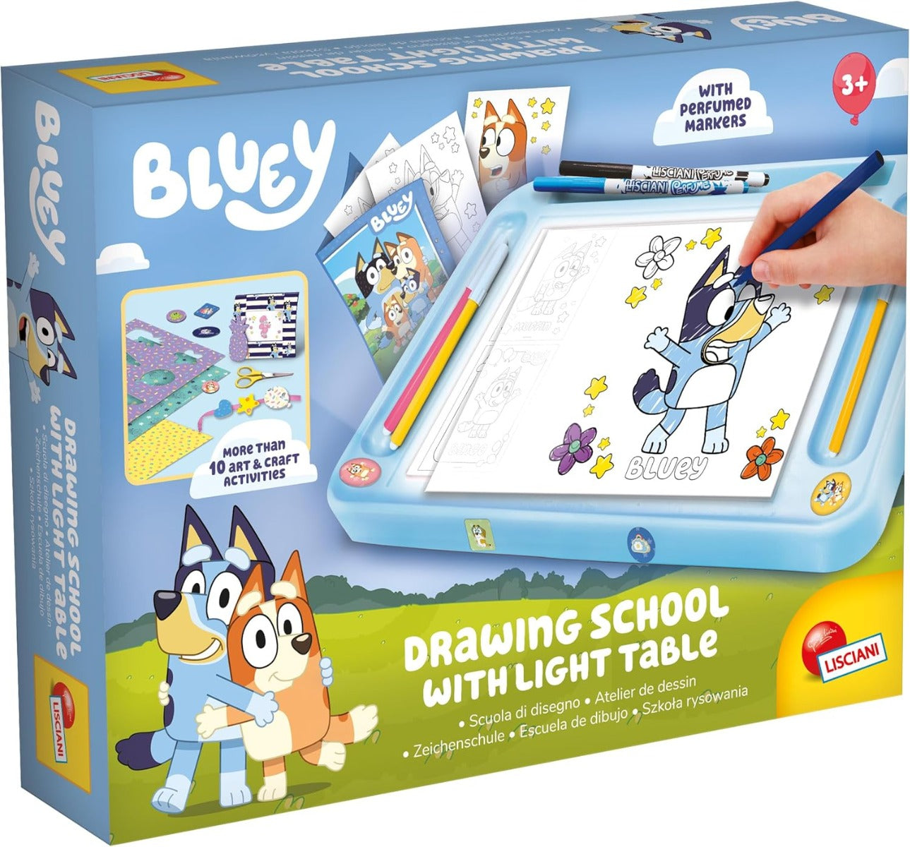 Buy Bluey Drawing School With Light Table | Yallatoys.com