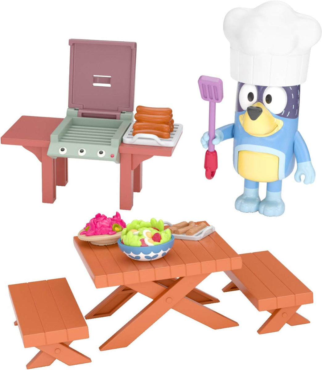 Buy Bluey S3 Mini Playset Family Backyard Bbq | Yallatoys.com
