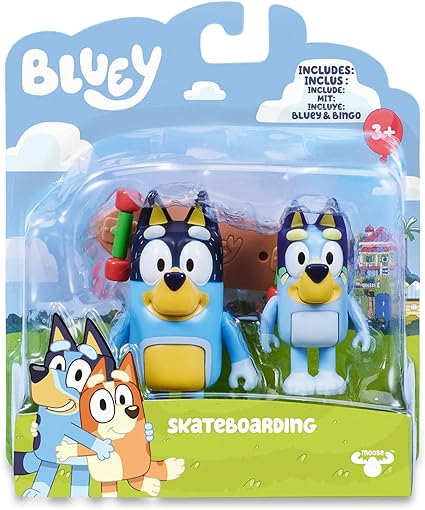 Buy Bluey 3inch Figure 2 Pck | Yallatoys.com