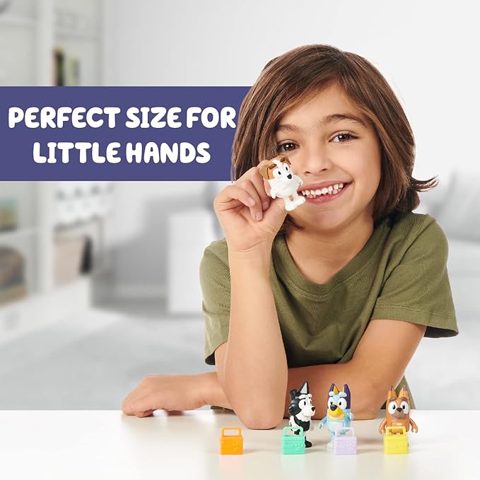 Buy Bluey School Friends School Mates 3inch 4Pck | Yallatoys.com
